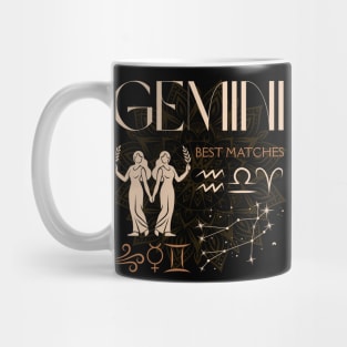 Gemini Zodiac Compatibility Horoscope Star Sign Mug